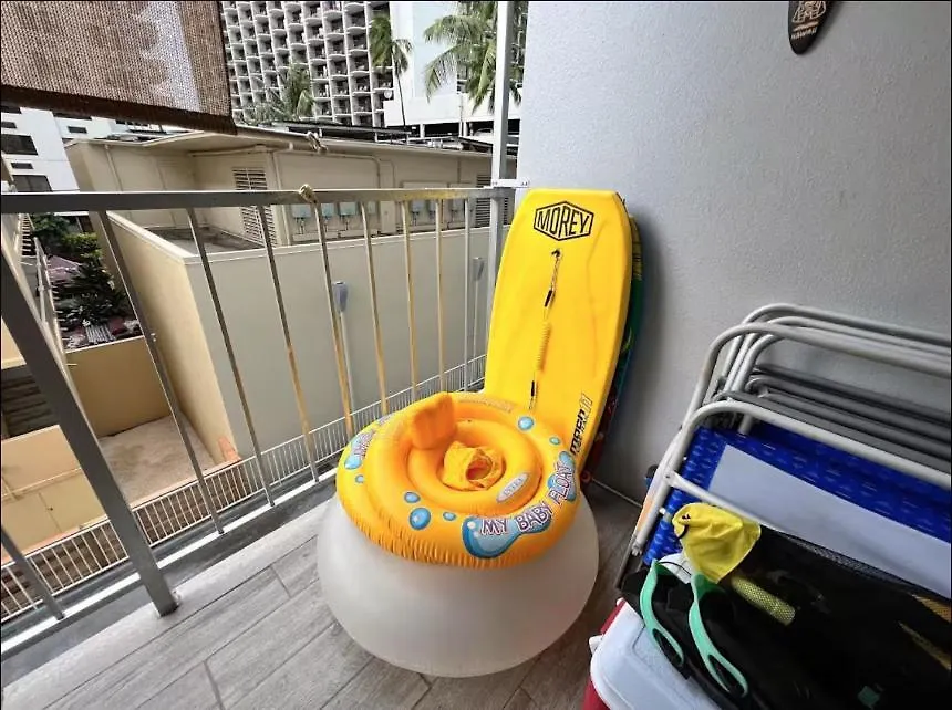 2 Minute Walk To Waikiki Beach, Free Parking Honolulu Appartamento